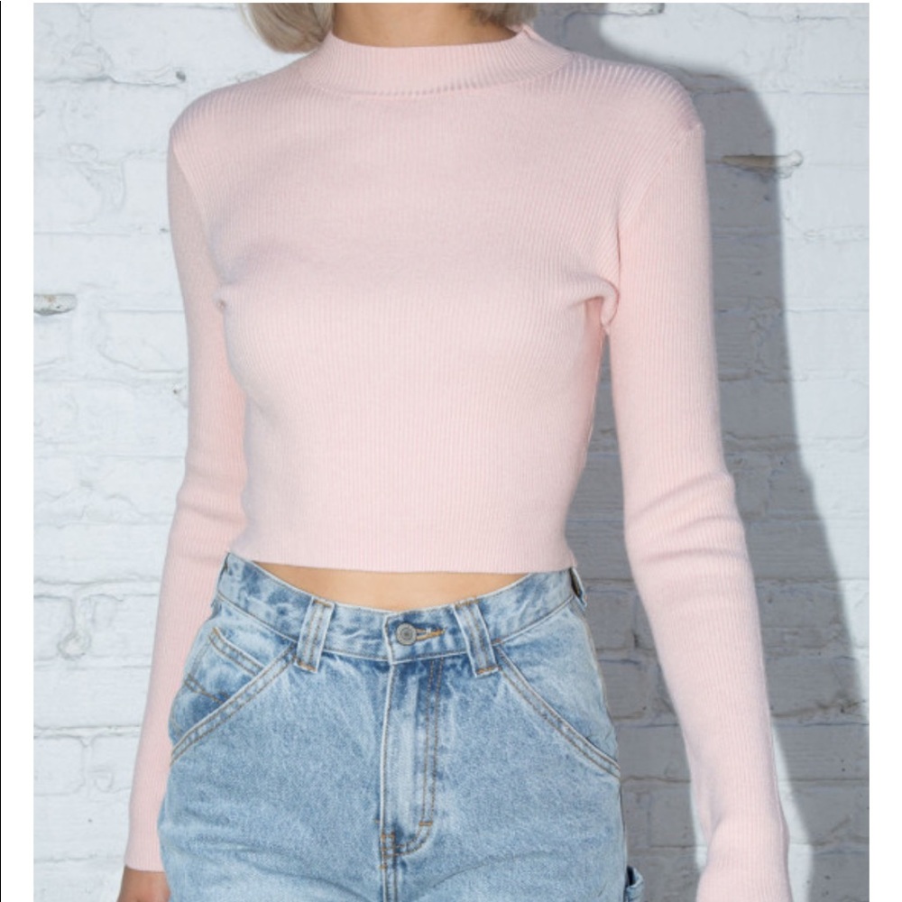 Brandy Melville Brett Turtleneck Top